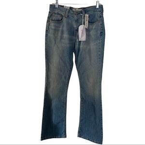 Levi’s 515 Light Wash Denim Nouveau Boot Cut Stretch  Jeans Women 6x31 NWT